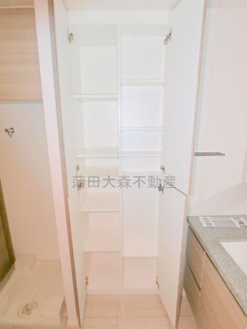 ブランズシティ久が原の収納|洗面所収納