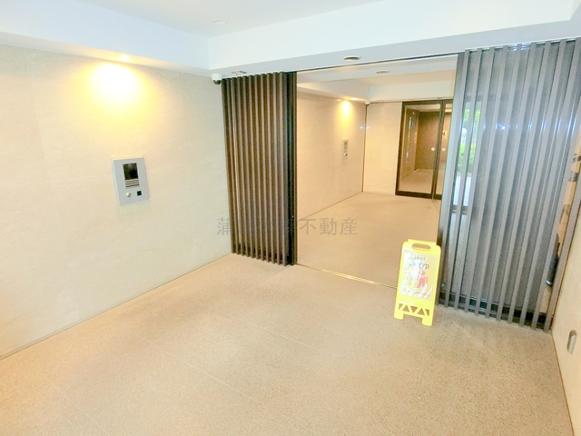 ブランズシティ久が原のエントランス