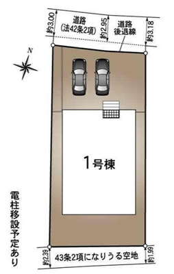 【区画図】 | クレイドルガーデン姫路市大津区天満第６ | 区画図