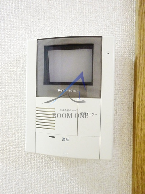 カーサ碑文谷のセキュリティ|モニター付インターホンです。
