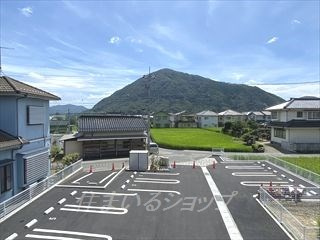 広島市安佐北区亀山３丁目のアパートの展望|募集のお部屋からの眺望です！