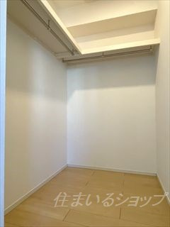広島市安佐北区亀山３丁目のアパートの収納|ウォークインクローゼット