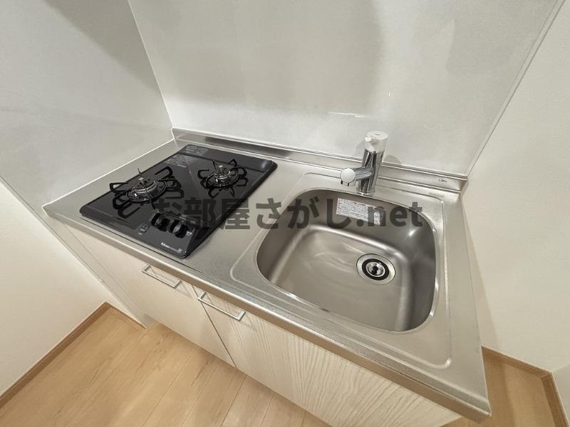 IROHA浅草のキッチン|おしゃれな内装です