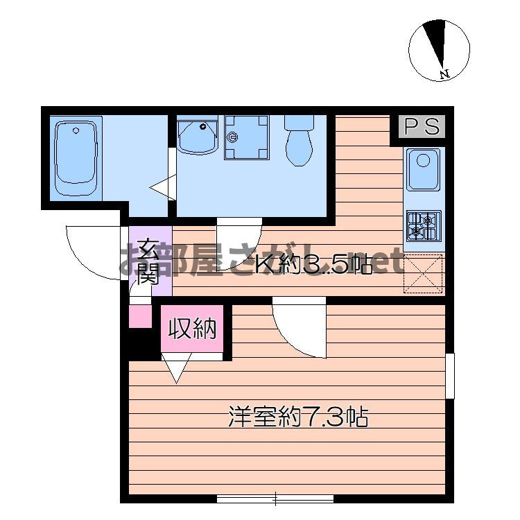 IROHA浅草の間取り