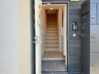 【玄関】 | コージー　フラットⅡ | シンプルで使いやすい玄関です