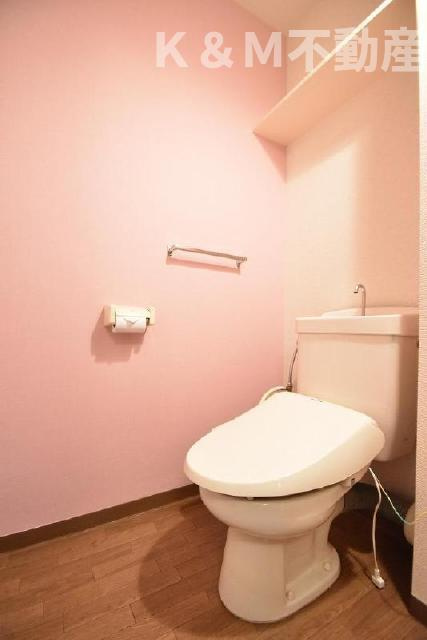 第１８パールメゾン吉田のトイレ|トイレもきれいです