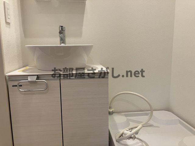 ワイズ戸越 #品川区 #戸越銀座 #駅近 #新築 #1LDKの洗面所|使いやすい洗面所です