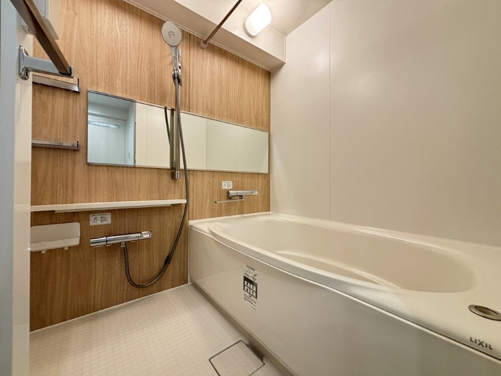 ライオンズガーデン中小田井A棟の浴室|お風呂で日々の疲れを落としましょう