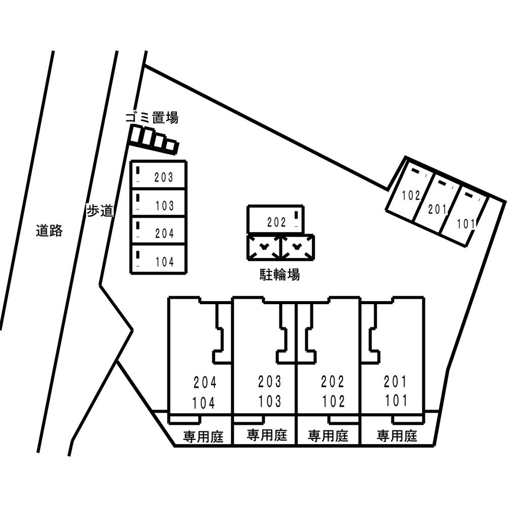 聚－Ｓｈｕ－の駐車場