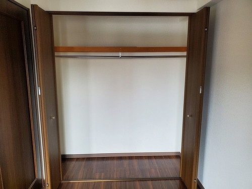 菊名レジデンシアプラザの収納|クロゼット　※2024年6月撮影
