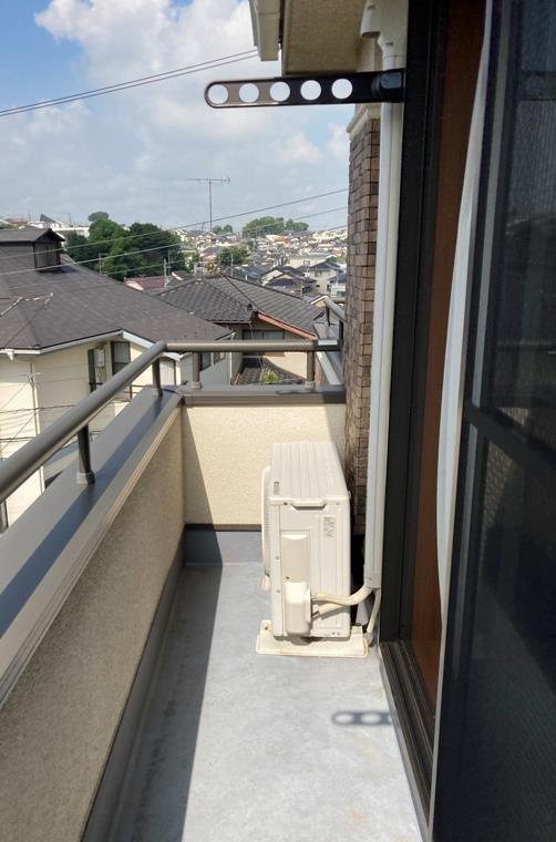 富士塚戸建のバルコニー