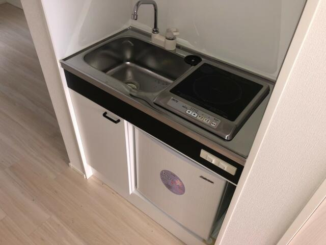 川崎市多摩区南生田１丁目のアパートのキッチン