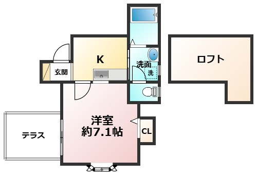 【間取り】 | サンシャイン飯倉