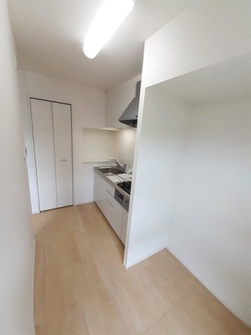 メゾン　シュシュのキッチン|コンパクトなキッチンで掃除もラクラク