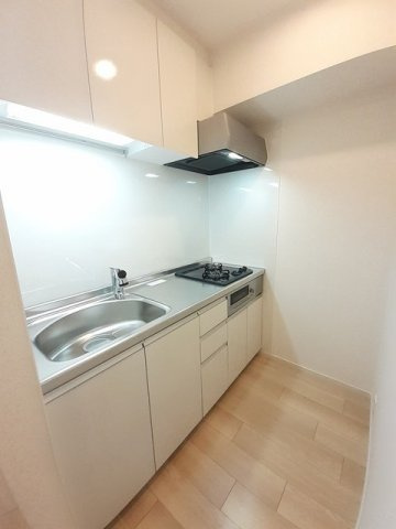 シャンス　アンのキッチン|コンパクトなキッチンで掃除もラクラク