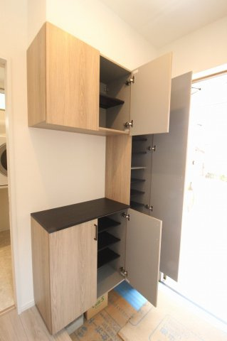 福井町　新築戸建の収納|玄関収納