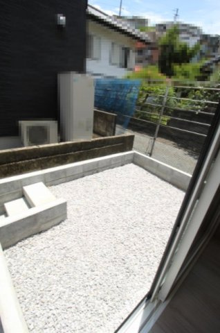 福井町　新築戸建の庭