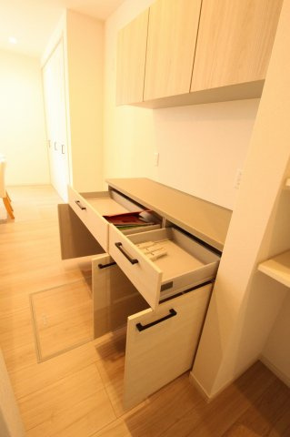 福井町　新築戸建の収納|カップボード