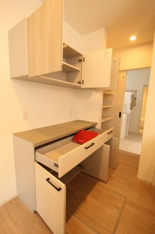 福井町　新築戸建の収納|カップボード