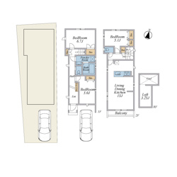 【間取り】 | ロフト+車庫付3LDK
ご自宅から現地まで、当社スタッフがお車にて、「お迎え・お送り」をしております。ぜひお気軽にお問い合わせくださいませ♪