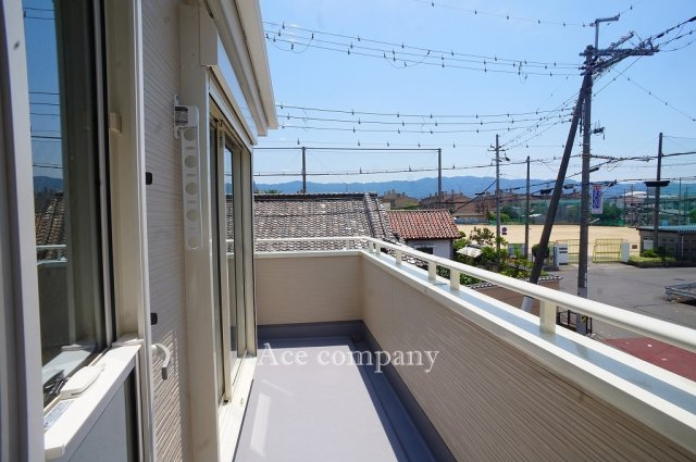 【バルコニー】 | 八尾市萱振町2丁目 | 南向きのバルコニーです☆