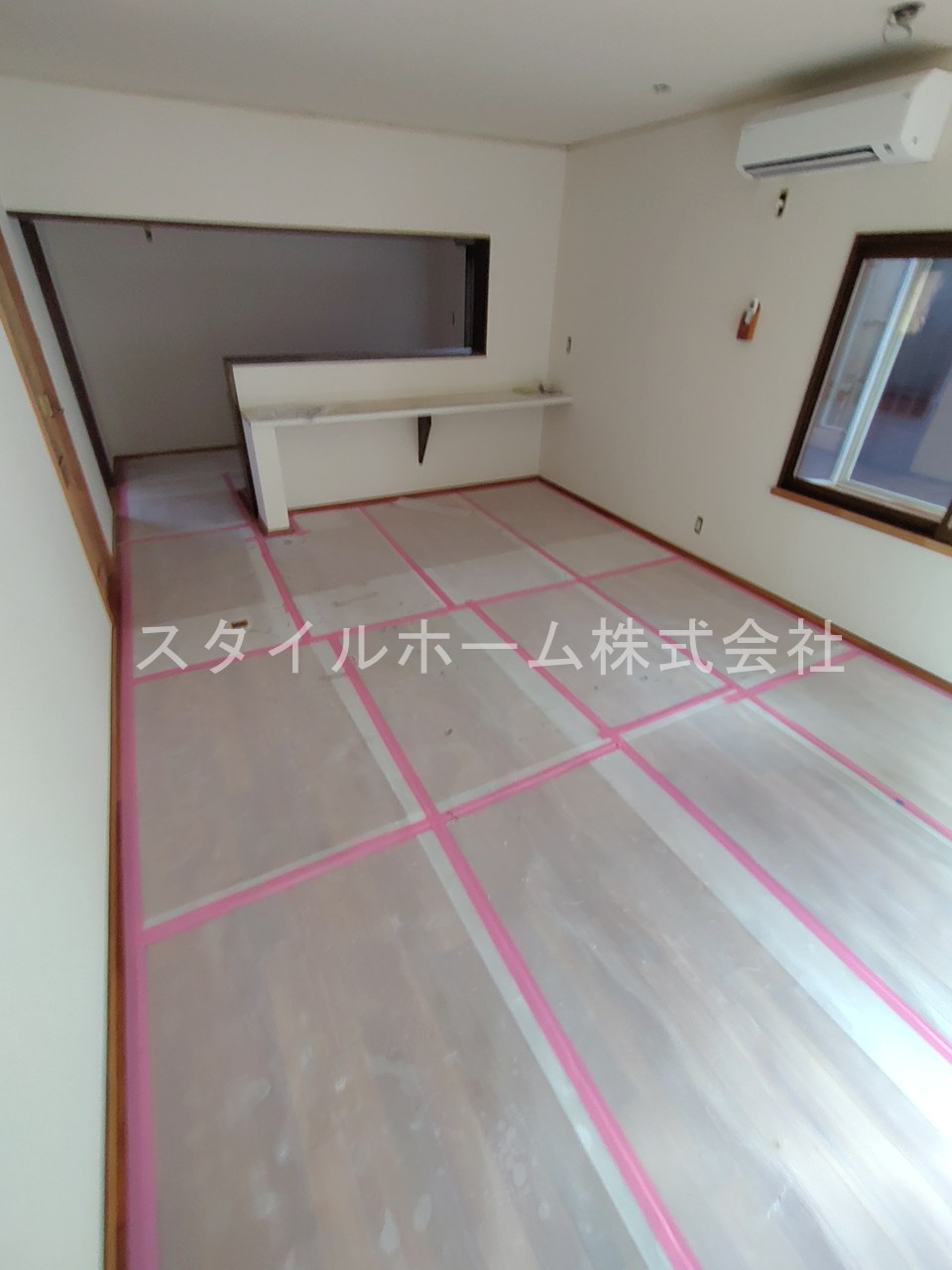 曙町測点戸建２の居間・リビング