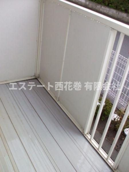 メゾン・ボヌールFⅡのバルコニー