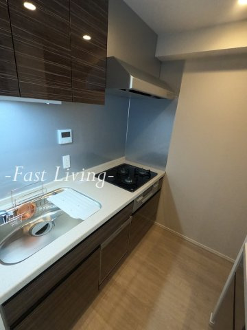 リブクオーレ神保町のキッチン