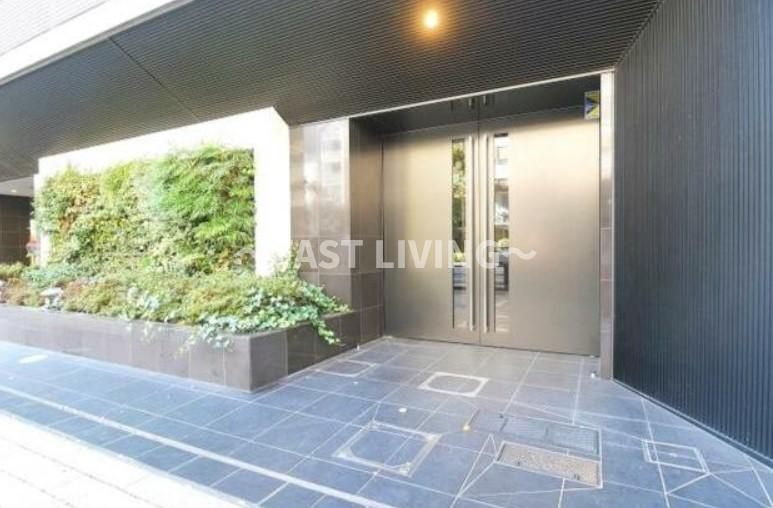 ジェノヴィア東日本橋駅前グリーンヴェールのエントランス