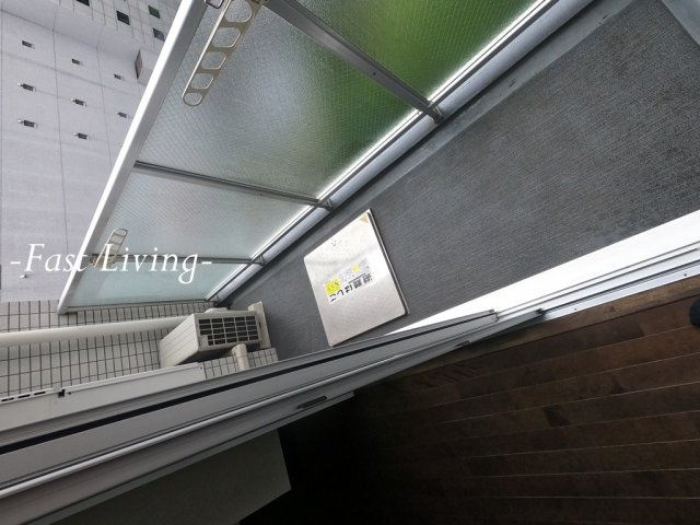 リヴシティ一番町のバルコニー