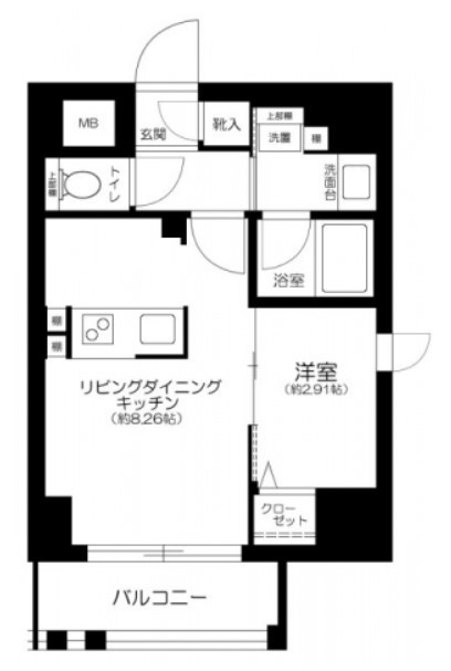 GRANSITE千代田水道橋の間取り