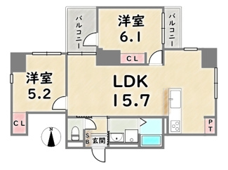 【間取り】 | シンフォニーリサーチパークEast