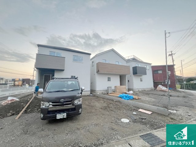姫路市保城　第1期　新築一戸建ての外観|現在建築中！落ち着いた街並みで新生活を始めることが出来そう！周辺の物件も併せてご紹介させて頂きます！