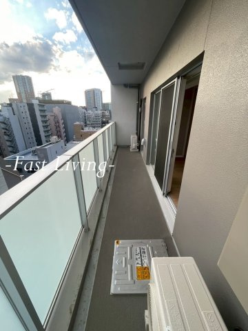フィシオ飯田橋のバルコニー