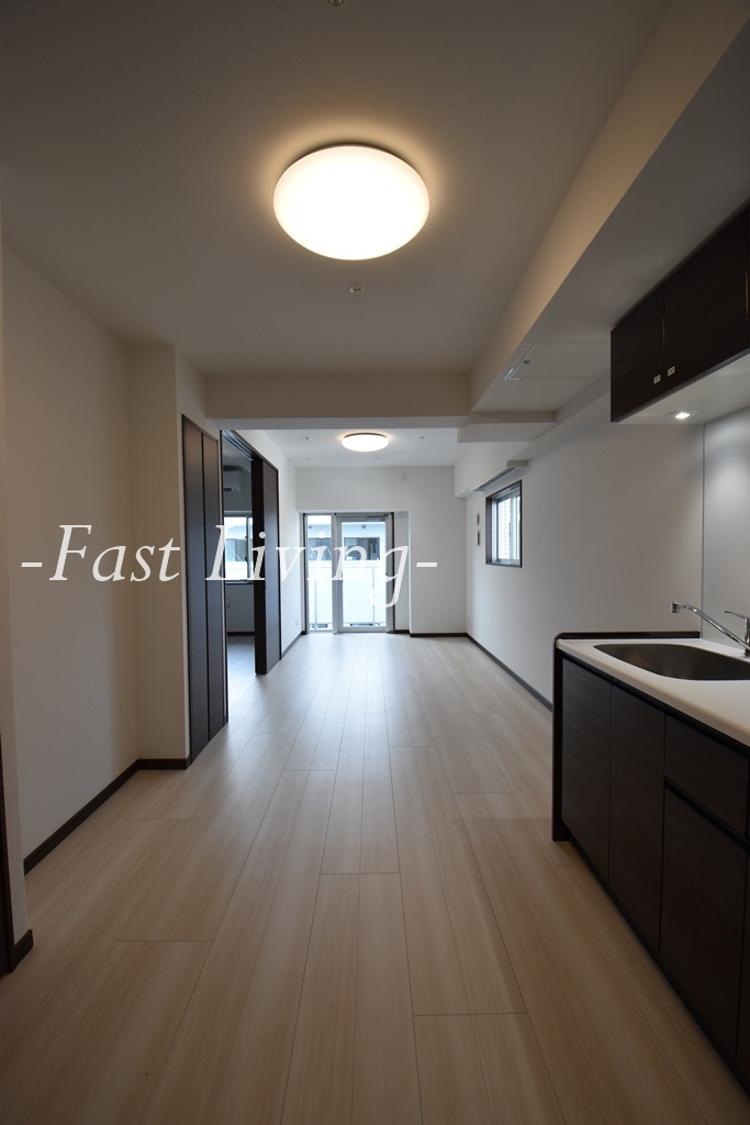 GENOVIA 東神田 green veilの居間・リビング