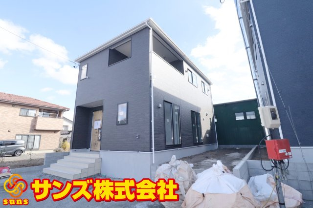 岩瀬郡鏡石町旭町　　　３号棟　　鏡石第２小学校、鏡石中学区の外観|北西側から見た外観♪