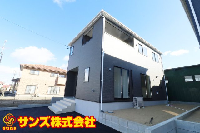 岩瀬郡鏡石町旭町　　　３号棟　　鏡石第２小学校、鏡石中学区の外観|南東側から見た外観♪