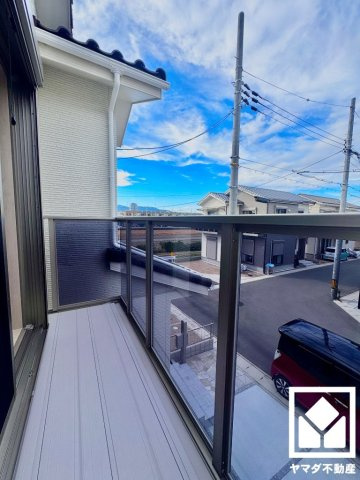 伏見区久我石原町　T4期　9号地のバルコニー