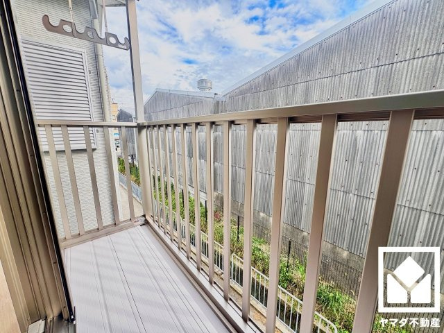 伏見区久我石原町　T4期　9号地のバルコニー