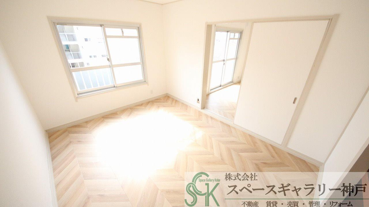 神陵台西住宅　61号棟の寝室