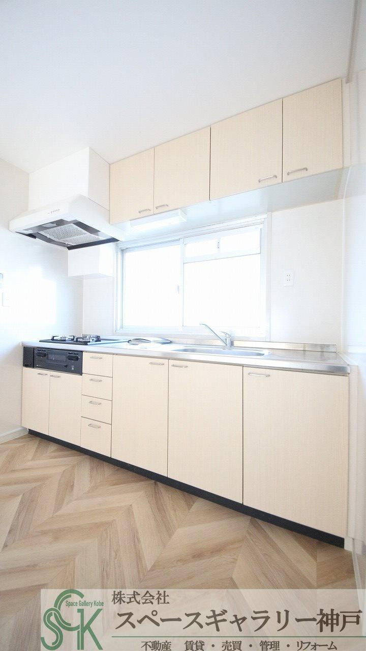 神陵台西住宅　61号棟のキッチン