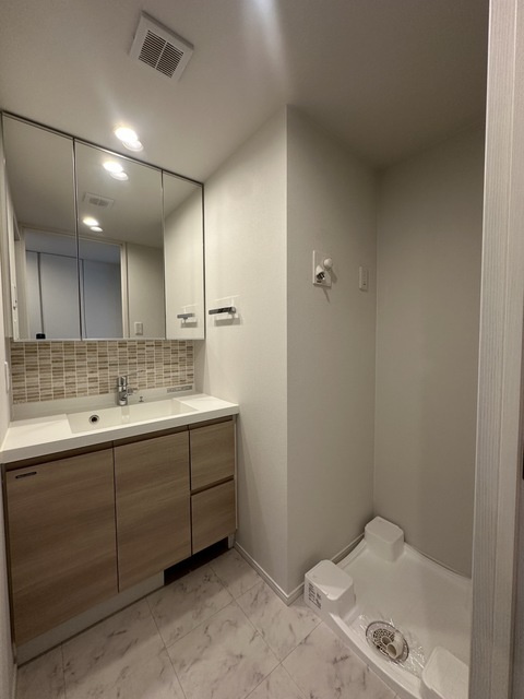 シーズンフラッツ上杉の洗面所