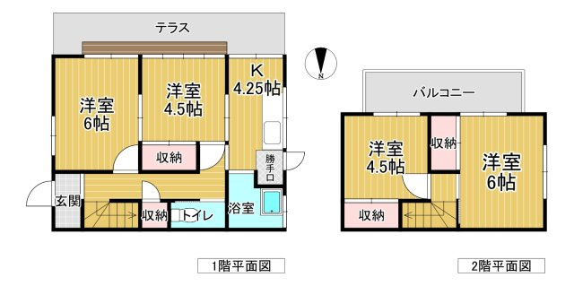 海老沼住宅の間取り|2026年4月現在和室を洋室にリフォーム