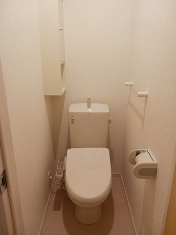 グラチチュードⅣのトイレ|落ち着いた色調のトイレです