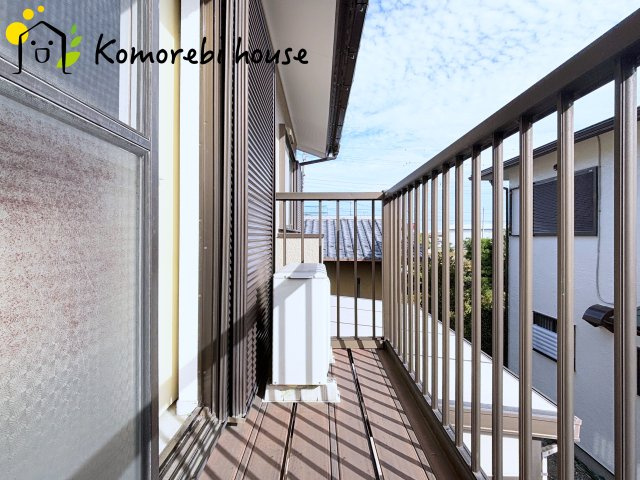川島町八幡　中古一戸建てのバルコニー|バルコニーです