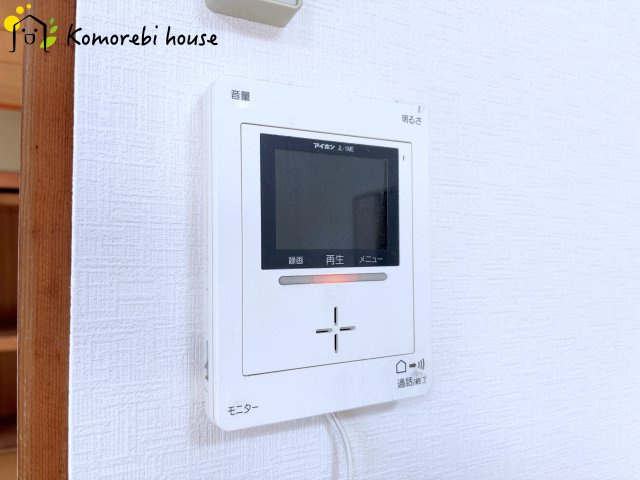 川島町八幡　中古一戸建ての設備|TVモニター付きインターフォンです