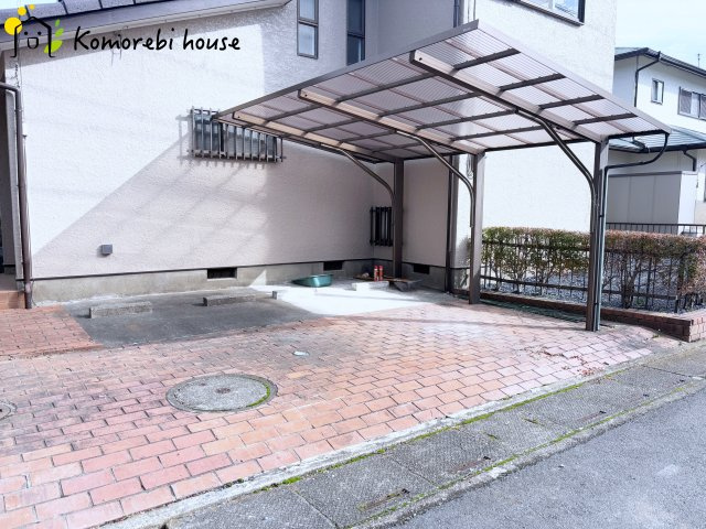 川島町八幡　中古一戸建ての駐車場|2台停められる駐車場です