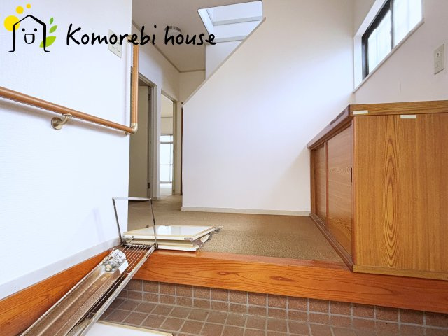 川島町八幡　中古一戸建ての玄関|玄関です