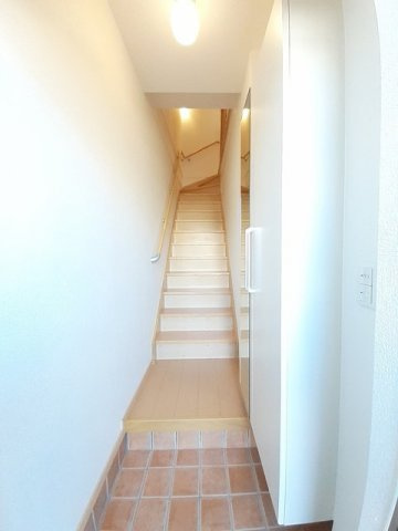 リバージュ　２の玄関|玄関です