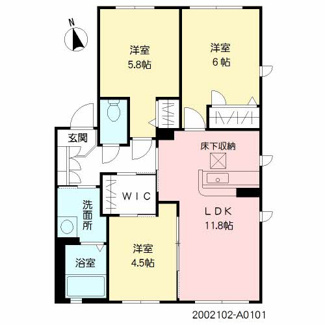 【間取り】 | エクラージュ松江 B棟 * | 【エクラージュ松江 B棟】